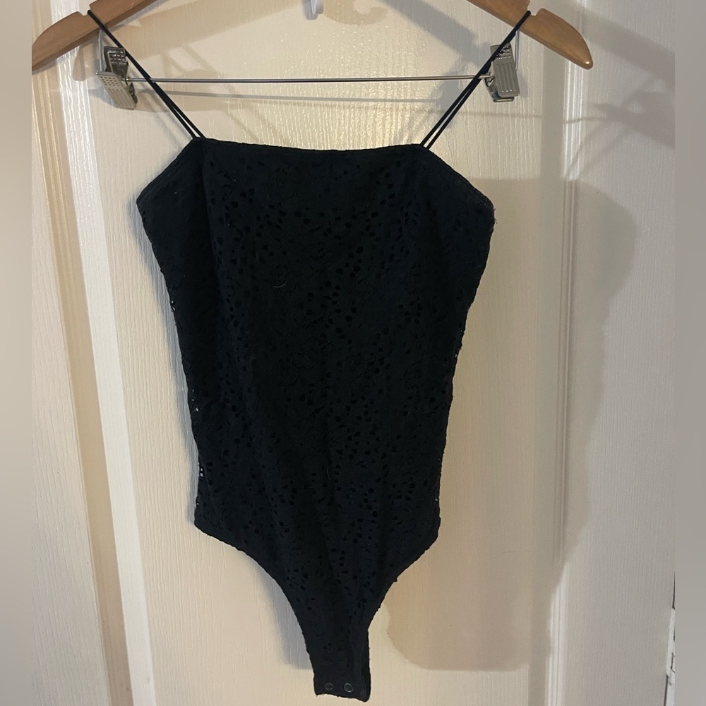 Hollister Black Lace Bodysuit